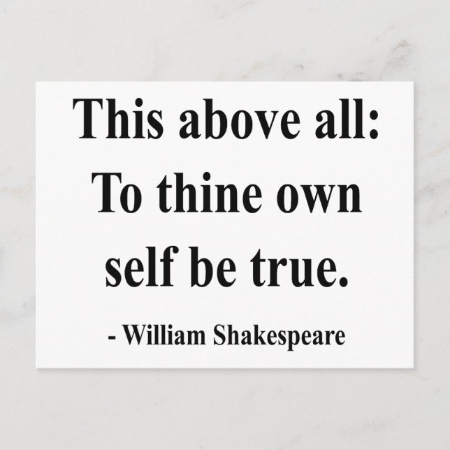 Postal Cita de Shakespeare 8a (Anverso)