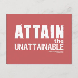 Postal Cita de Tennyson