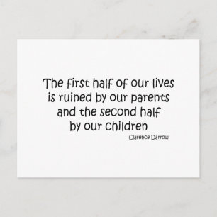 Postal Cita de vida arruinada