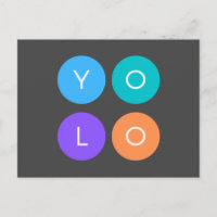 Cita de YOLO que dice que solo vives una vez meme