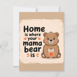 Postal Cita del día de la madre de mi dulce mamá