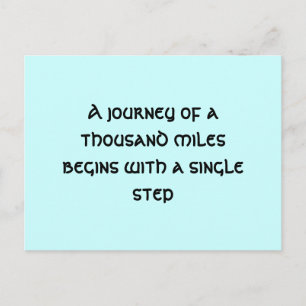 Postal Cita del taoísmo Loa-Tzu