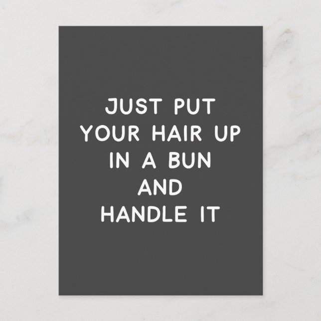 Postal Cita divertida sobre consejos y resiliencia (Anverso)