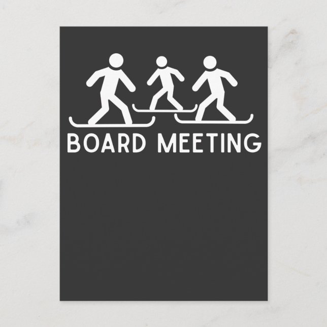 Postal Cita divertida sobre Snowboard Snowboard Snowboard (Anverso)
