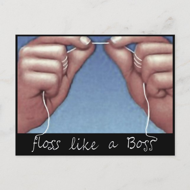 Postal Cita en la consulta dental (Anverso)