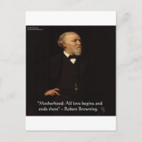 Cita famosa de Robert Browning sobre la maternidad
