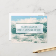 Cita Inspiradora de "Cross a sea"