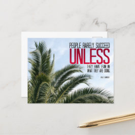 Postal Cita Inspiradora de Dale Carnegie