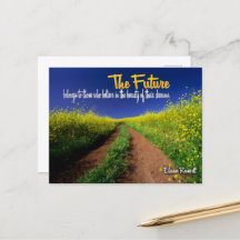 Cita Inspiradora de Eleanor Roosevelt "El futuro"