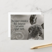 Cita Inspiradora "El mayor obstáculo"