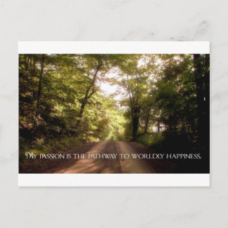 Postal Cita Inspiradora -- Pasión