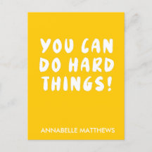 Cita Inspiradora positiva amarilla