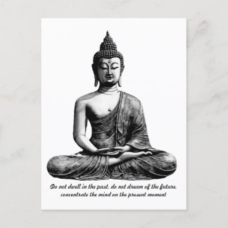 Postal Cita personalizada de Buddha Shirt ?regalo para el