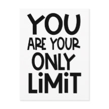 Cita positiva que eres tu único blanco negro límit