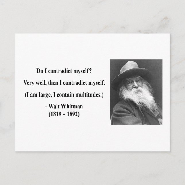 Postal Cita Whitman 6b (Anverso)