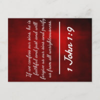 Citas de Dios: 1 Juan 1:9 — "Confesiones y perdón