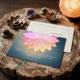 Postal Citas de Instructor de Meditación de Yoga y Maestr