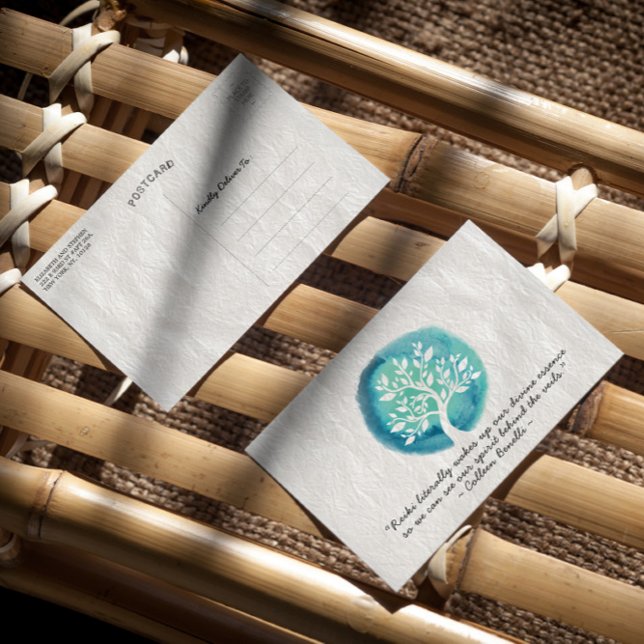 Postal Citas del maestro de Reiki y del instructor de med (Subido por el creador)