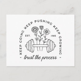 Postal Citas estéticas de chica de gimnasia