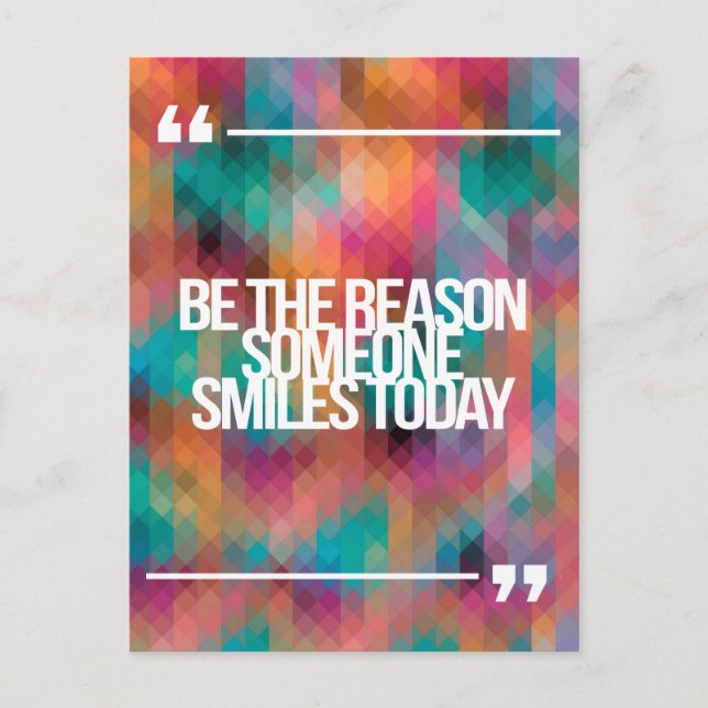 Postal citas inspiradoras y motivacionales (Anverso)