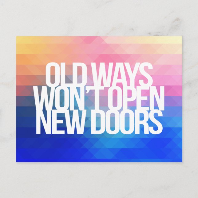 Postal citas inspiradoras y motivacionales (Anverso)