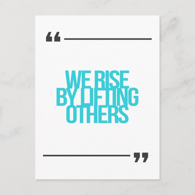 Postal citas inspiradoras y motivacionales (Anverso)