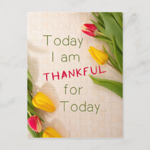 Postal Citas motivacionales agradecidas