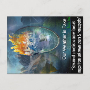 Postal Citas sobre nuestro clima