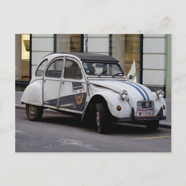 Postal Citroën 2 CV (Anverso)