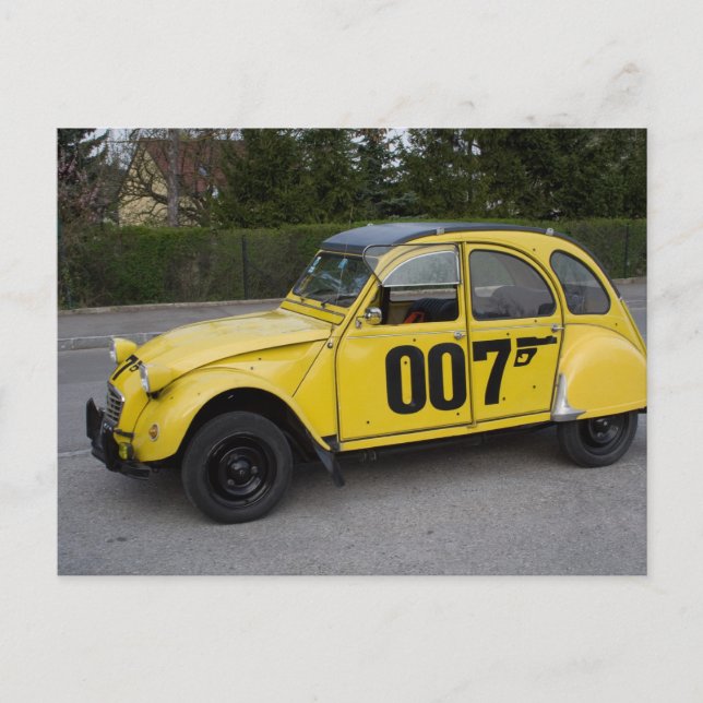 Postal Citroën 2 CV (Anverso)