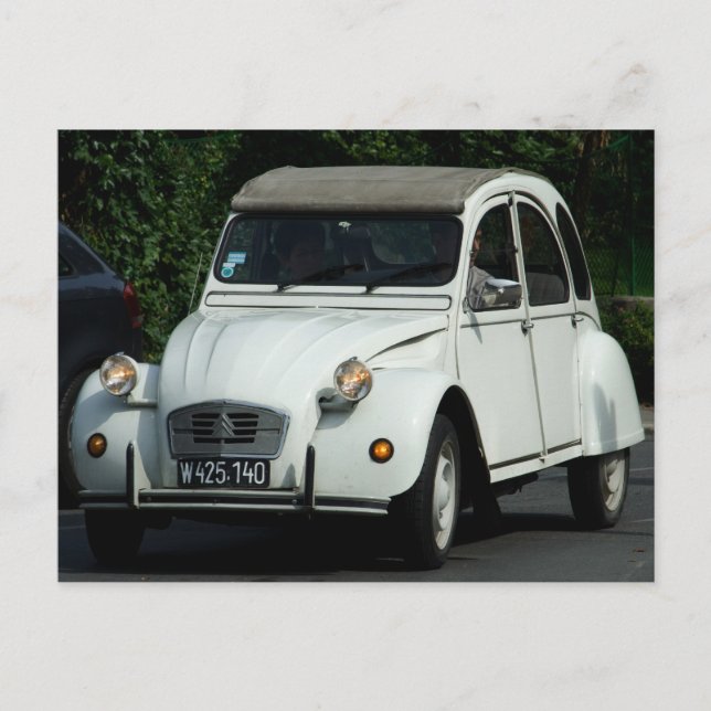 Postal Citroën 2 CV (Anverso)