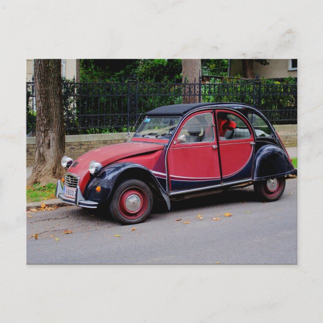 Postal Citroen 2 CV Charleston (Anverso)
