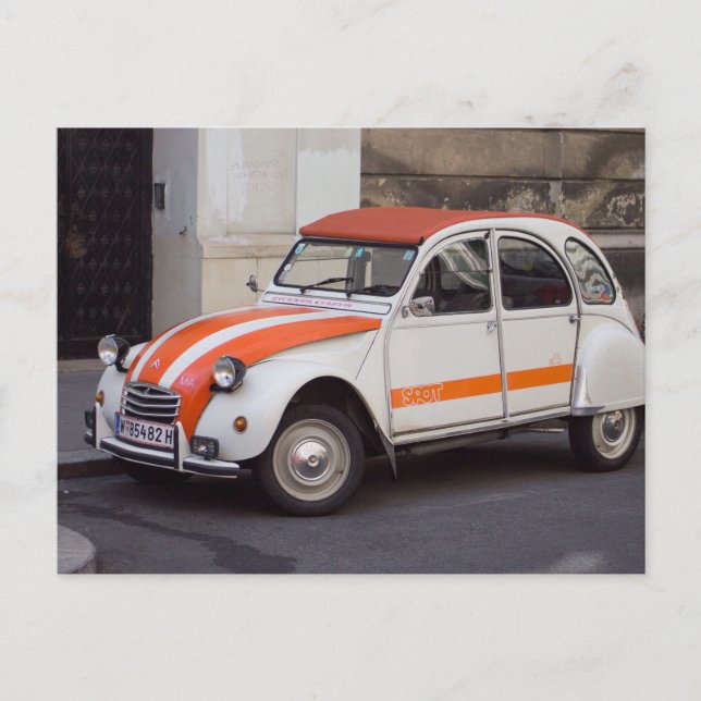 Postal Citroën 2 CV Spot (Anverso)