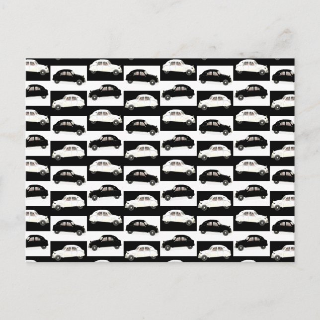 Postal Citroen 2CV (Anverso)