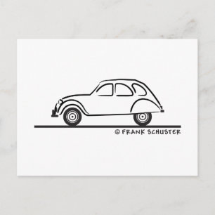 Postal Citroen 2CV