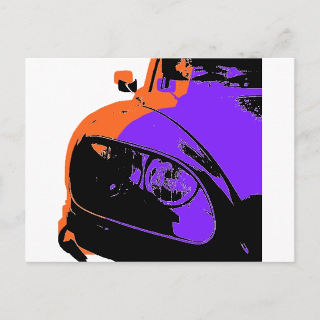 Postal Citroen DS (Anverso)