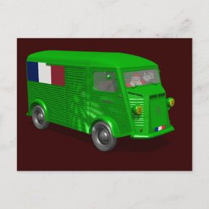 Postal Citroen Tipo H Van Tube