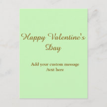 Citrus verde marrón feliz día de San Valentín simp