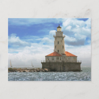 Postal City - Chicago IL - Faro del puerto de Chicago