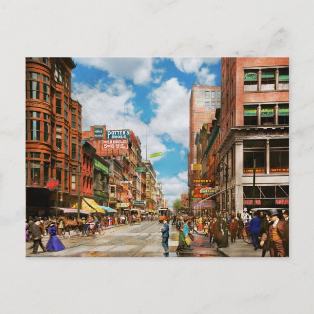 Postal City - Cincinnati, OH - Dentist Street 1907 (Anverso)