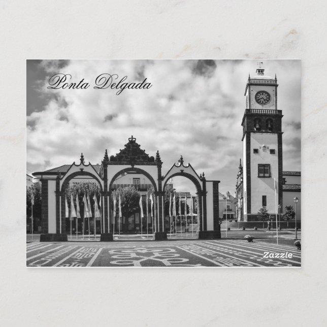 Postal City Gates Ponta Delgada Centro (Reverso)