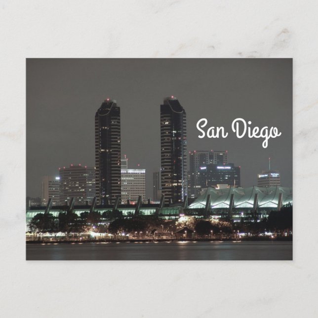 Postal City Harbour Night San Diego Convention Center (Anverso)