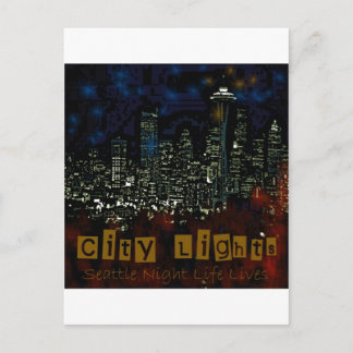 Postal City Lights Seattle