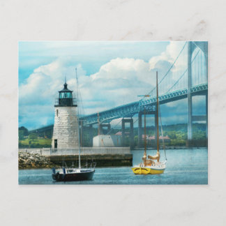 Postal City - Newport RI - El faro de Newport