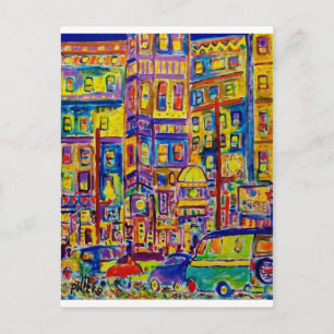 Postal Cityscape Bronx de Piliero