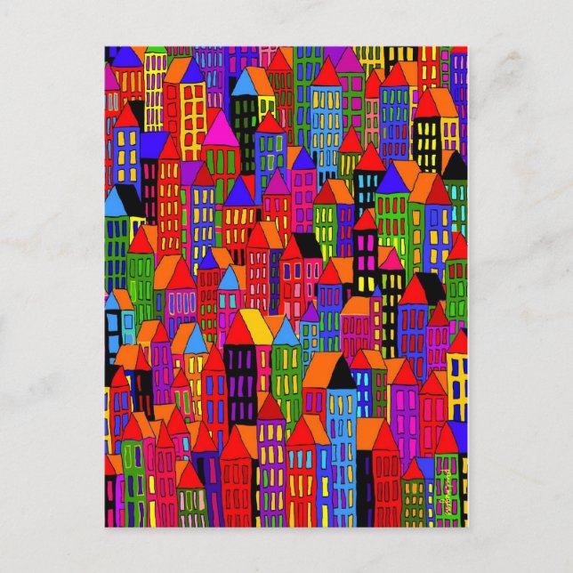 Postal 'ciudad' (Anverso)