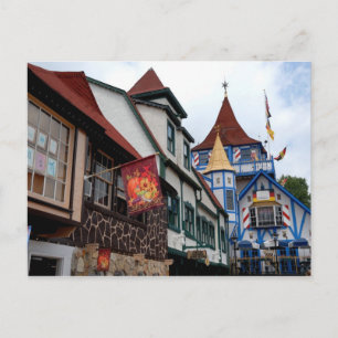 Postal Ciudad antigua de Alemania Helen Georgia