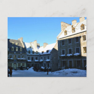 Postal Ciudad Antigua de Quebec, Quebec, Canadá