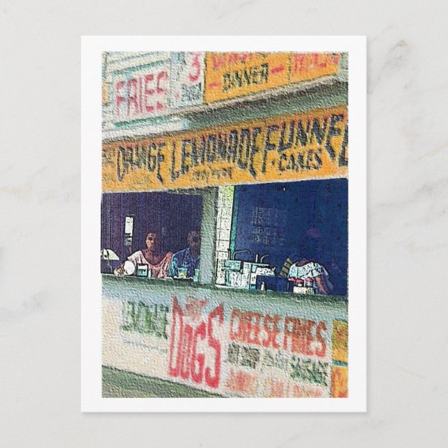 Postal Ciudad Atlántica (Anverso)