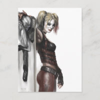 Ciudad Batman Arkham | Ilustracion Harley Quinn